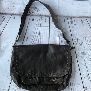 Large boho messenger bag
